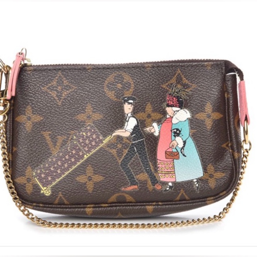 Authentic Louis Vuitton Mini Pochette